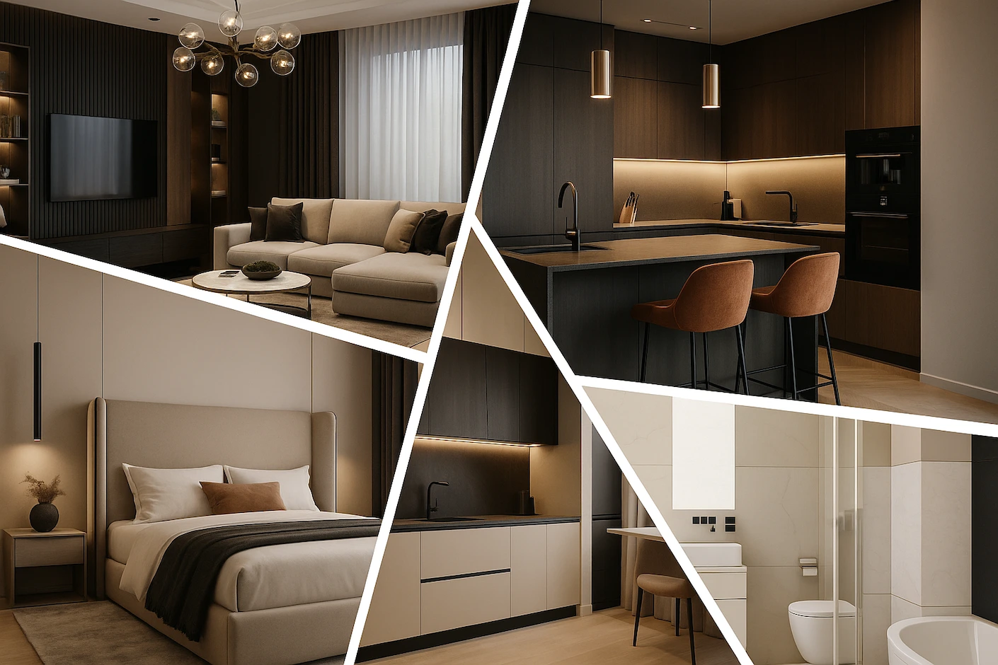 Съвременен интериор от InoutDesign